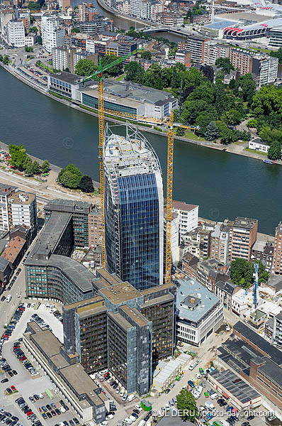 tour des finances à Liège